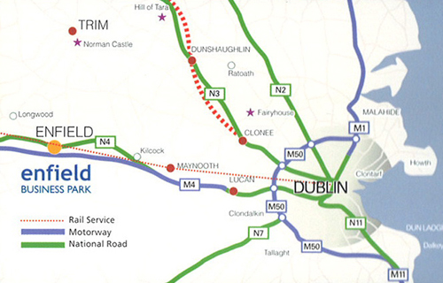 Transport Network to Enfield